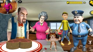 Scary Teacher 3D Miss T Pop Tart vs Scary Police Officer 3D Gameplay Walkthrough (Android, iOS)