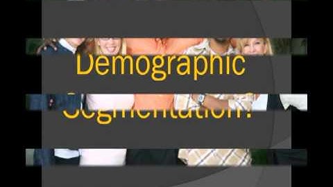 Demographic Segmentation Fundamentals