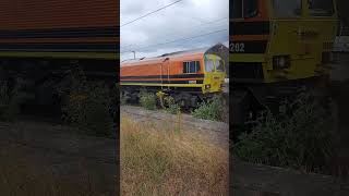 class  59 202 stops!