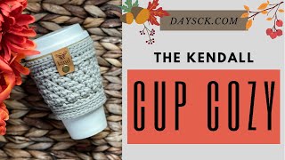 Easy Crochet Cup Cozy~ Great for coffee, tea, and iced drinks!