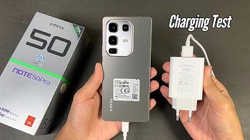 Infinix Note 50 Pro - Test van het opladen van de batterij!