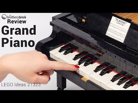 LEGO Ideas 21323 Grand Piano | Hands-on Review