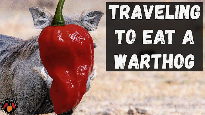 Peperone Warthog - Il mio primo assaggio di questo meraviglioso peperoncino super piccante