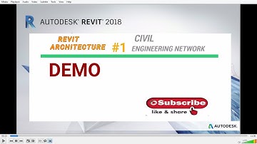 REVIT ARCHITECTURE :1 Revit basic introduction in hindi/urdu.( Revit 2018 basic to advance level)