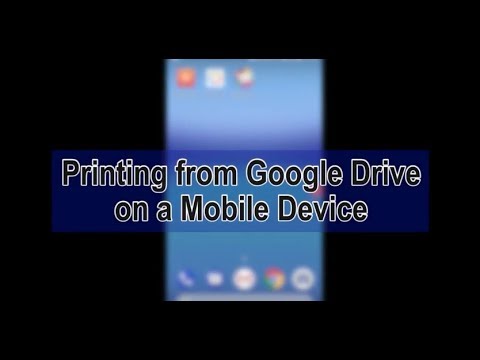 Google Cloud Print Mobile Device Android Iphone Youtube