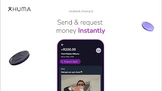 Send & request money instantly | Xhuma Banking App screenshot 3