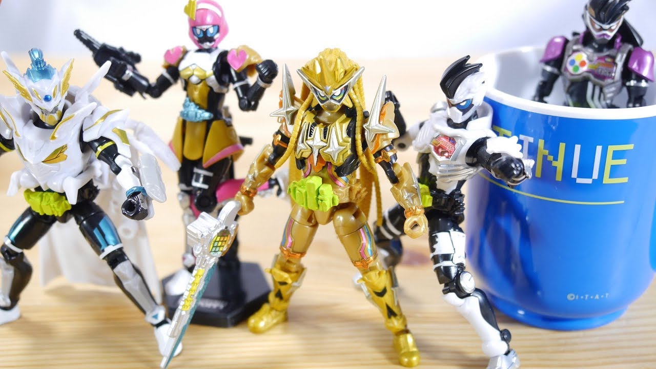 ずっと未開封だった装動 仮面ライダーエグゼイド STAGE9 全9種をやっと