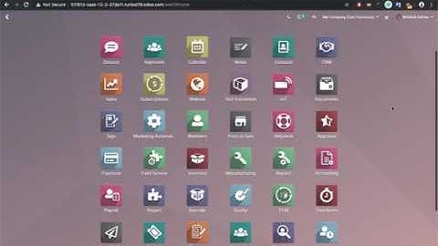 Odoo 13: Log in POS session with your employee