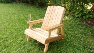 Step by step building a lawn chair, similar to an Adirondack chair. http://woodgears.ca/lawn_chairs/ Detailed plans: http://woodgears.