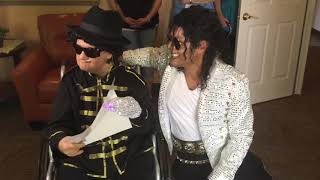 Michael Jackson Impersonator Sonny G. Visits His Biggest Fan! American Music Icons