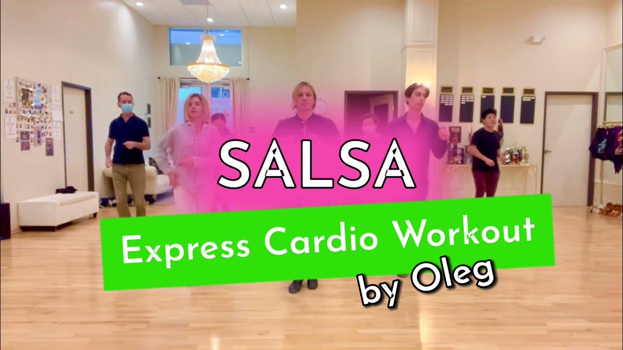 SALSA Express Cardio Workout with Oleg at 🎩 Fred Astaire Dance Studio