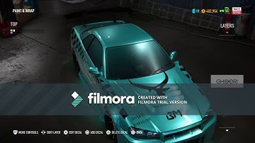 Nissan Skyline R34 Customization-NFS PAYBACK