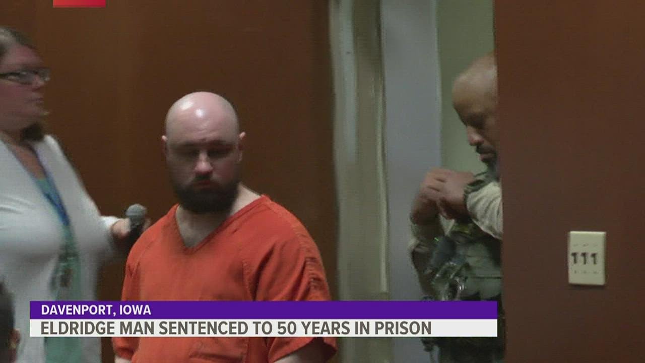 Iowa man will serve 50 years in prison after pleading guilty to 2nd ...