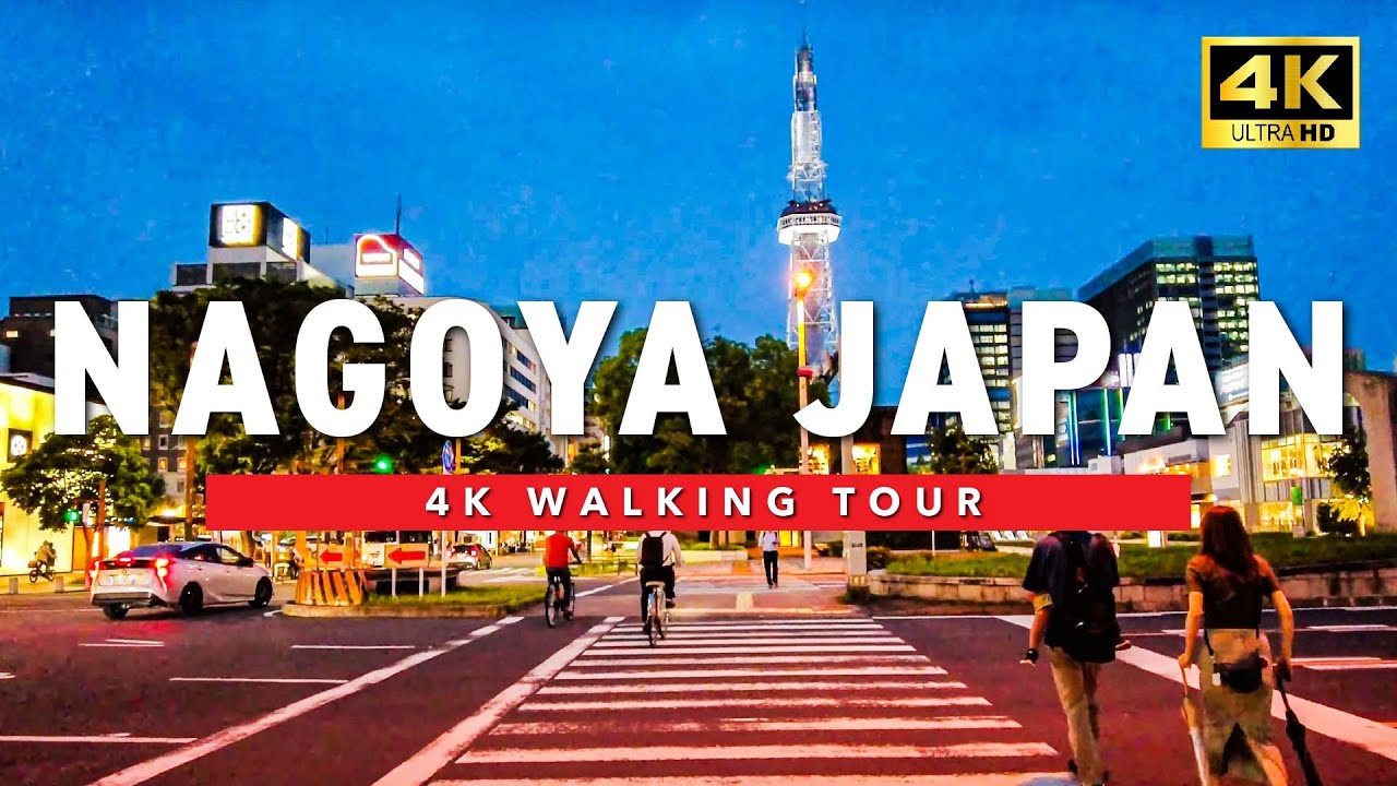 [🇯🇵Nagoya💖] Walking in Sakae at night 4K 60fps ASMR