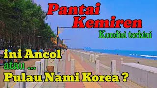 Kemiren Beach, Cilacap's Ancol after being renovated to look like Korea's Nami Island