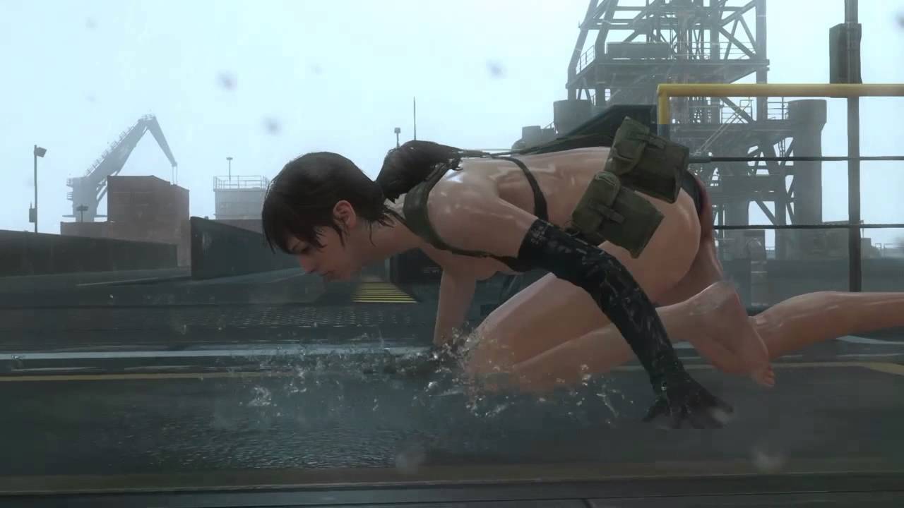 MGS V Quiet shower with Snake - YouTube.