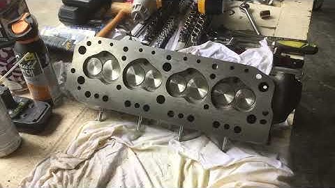 Mgb engine rebuild part 4 update cylinder head and shout out to British miles