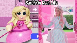 BARBIE BABY BARRY'S PRISON RUN IN REAL LIFE OBBY Update Roblox - All Bosses Battle FULL GAME #roblox