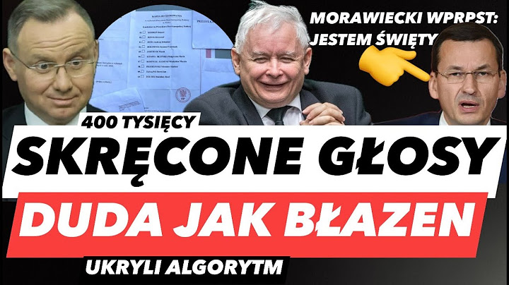ALGORYTM OSZUSTWA PiS – NAUKOWIEC UJAWNIŁ 400 TYS. GŁOSÓW❗️DUDA UDAJE "DEBILA" I MORAWIECKI BŁAZNUJE