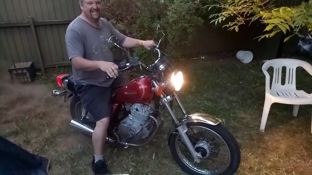 Failed dirt bike burnout