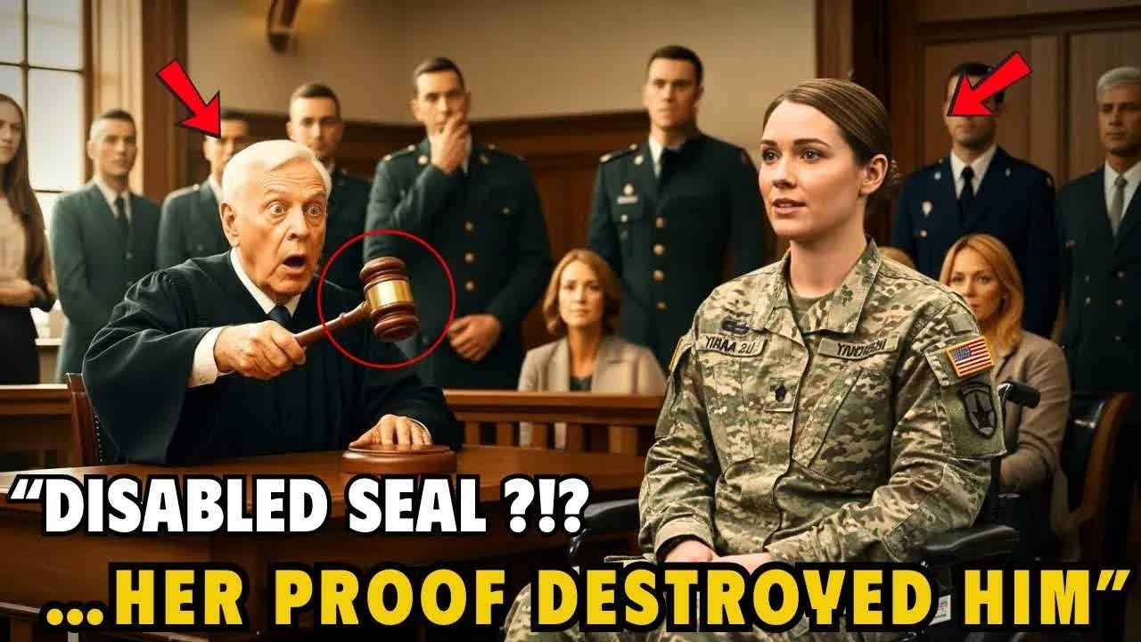 Judge Ordered a Disabled SEAL to Remove Her Silver Star — Then She Unleashed Evidence That Ended