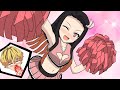 Toca Toca Nezuko cheergirl dance 【きめつのやいば・demon slayer・鬼滅の刃・キメツ学園物語・귀멸의칼날・animation・禰豆子・Zenitsu・善逸】