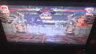 Guilty Gear Xrd Sin throw combo - midscreen -