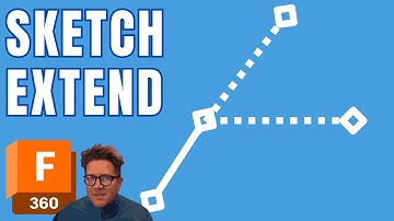 Learn Fusion 360 Sketch Extend – Easily Close & Connect Sketches  (2025)