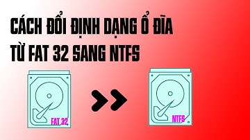 BẬT PHỤ ĐỀ | CÁCH CHUYỂN ĐỊNH DẠNG Ổ ĐĨA TỪ FAT 32 SANG NTFS SIÊU NHANH BẰNG CMD | TECH#2
