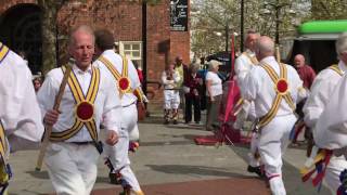 Taunton Deane Morris Men Performance In Taunton Town Centre 2017