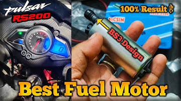 Pulsar RS200 Fuel Pump Motor for Missing Problem