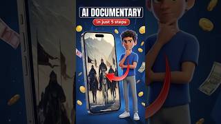 AI Documentary in 5 Steps 🤯 (FREE &amp; Unlimited)  #aitool#shorts