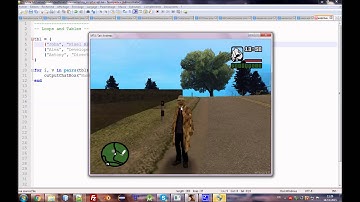 MTA:SA LUA Scripting Tutorial 10 : LUA Tables & Loops