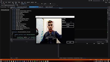 تقنية التعرف على الوجه #C || Face recognition C#