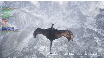 Dragon game project in UE4. GPWS Test