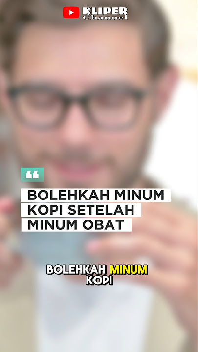 Bolehkah Minum Kopi Setelah Minum Obat #shorts #kopi #obat