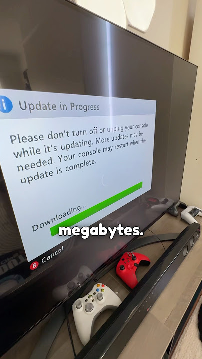 Remember the Xbox 360 days where updates were so small