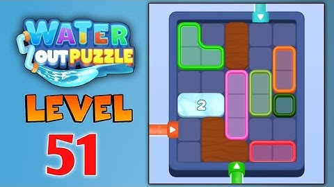 Water Out Puzzle Level 51 Game Walkthrough