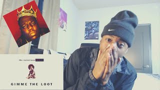 GIMME THE LOOT!! Youngin reacts to The Notorious B.I.G. - Gimme the Loot