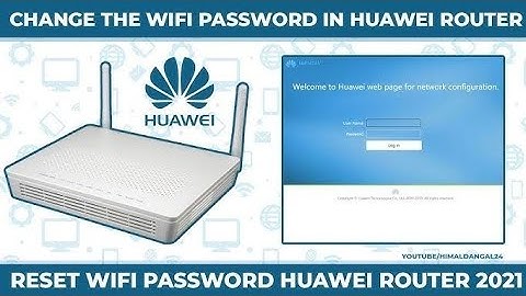 How To Change Huawei WiFi password EG8141A5  Rehman Raizada