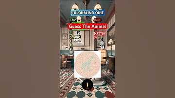 Colorblind Challenge! Can You See What I See? 👀 #quiz #trivia #colorblind
