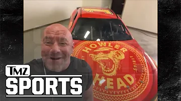 Dana White Sponsors NASCAR Stock Car, Betting Up To $25K On Race | TMZ Sports