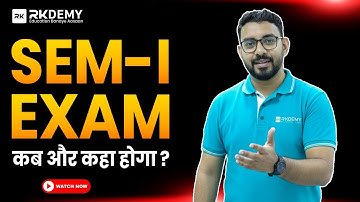 Sem 1 Exam Kab Aur Kaha Hoga? | AJIT SIR | 1st Year Engineering Students | All Universities | RKDEMY