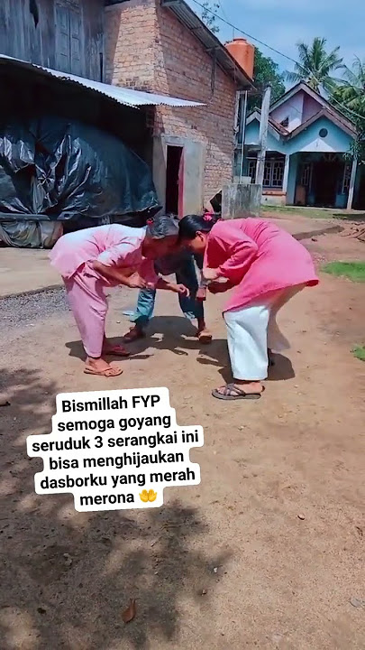 goyang seruduk 3 serangkai 😂 #lucu #comedyngakak #shorts