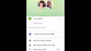 Check out pregnancy app Glow Nurture! screenshot 2