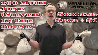 Too Much Junk (Silver) In The Trunk! | 90% Silver Coins Premiums Plummet! |  #Trending