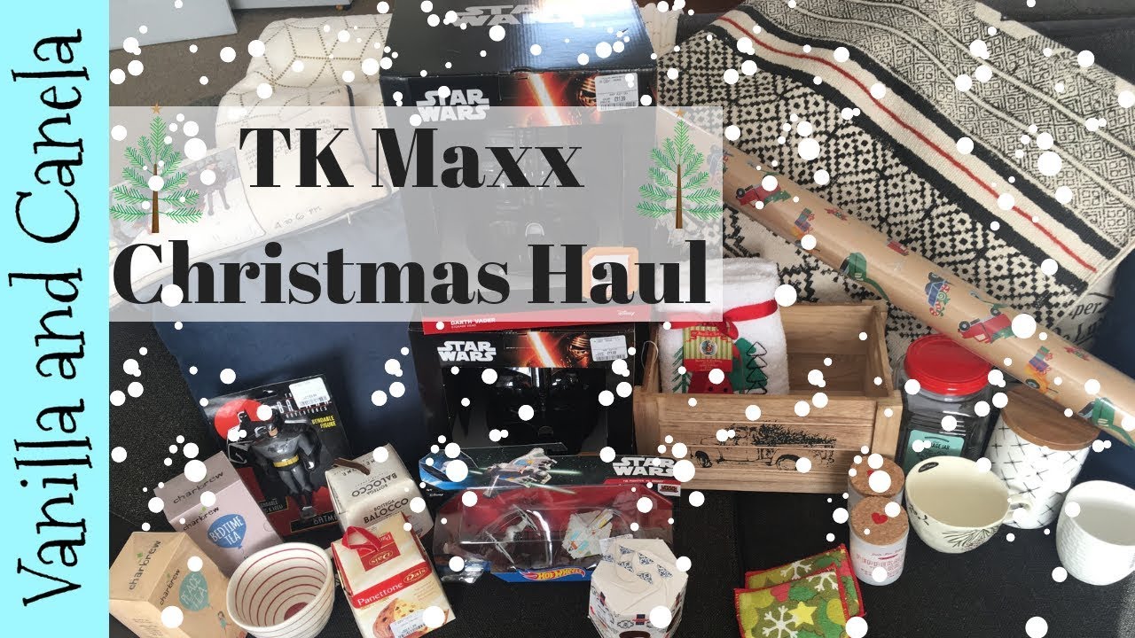  TK  MAXX  Christmas  Haul I saved 100 Home  Decor  