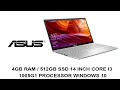 Vista previa del review en youtube del Asus Laptop 14 X409JB