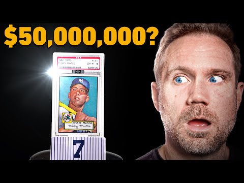 THE MOST EXPENSIVE CARD IN THE WORLD! ($50,000,000??)