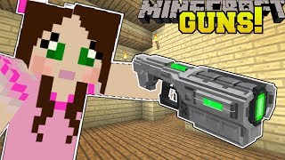 Minecraft: TECH GUNS!! (MISSILE LAUNCHER, ENERGY BLASTER, & SCAR RIFLE!) Mod Showcase